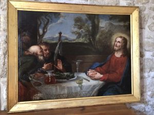 Le Christ et les pèlerins d'Emmaüs