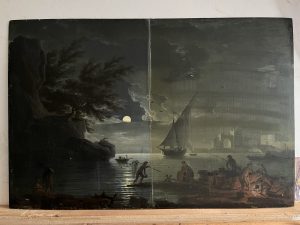 Animation portuaire nocturne
